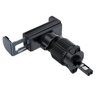 Acefast automobilinis automatinis telefono laikiklis ant ventiliacijos grotelių juodas (D9 juodas)