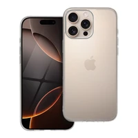 Skaidrus dėklas telefonui 2 mm IPHONE 16 Pro Max (kameros apsauga) permatomas