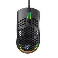Havit MS1036 RGB laidinė žaidimų pelė (juoda)