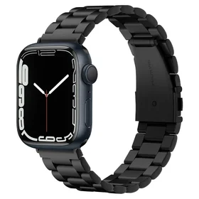Spigen Modern Fit dirželis Apple Watch 4 / 5 / 6 / 7 / 8 / SE / Ultra (42/44/45/49 mm) – juodas