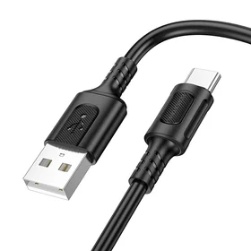 Borofone Kabel BX111 Feliz (m) - USB iki Type C - 3A 1 metras juodas