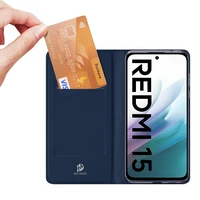 Dėklas Dux Ducis Skin Pro Xiaomi Redmi 15 4G/Redmi 15 5G tamsiai mėlynas