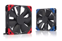 Noctua NF-F12 PWM chromax.black.swap Kompiuterio korpusui Ventiliatorius 12 cm Juoda