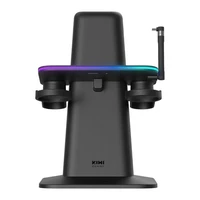 RGB vertikalus stovas Meta oficialiai bendradarbiavimo Kiwi Design QC03 Meta Quest 3/Quest 2/Quest PRO juodas