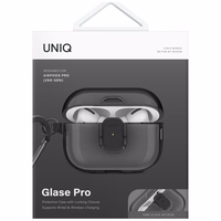 Uniq Glase Pro dėklas AirPods Pro 2 - juodas