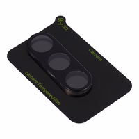 5D pilno klijavimo kameros grūdintas stiklas – Samsung Galaxy S25 juodas