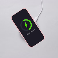 Itin matinis MAG COVER dėklas telefonui su MagSafe skirtas SAMSUNG S24 FE – šviesiai rožinis