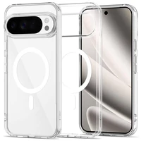 Tech-Protect FlexAir Hybrid Magnetinis dėklas telefonui Google Pixel 10 / 10 Pro - skaidrus