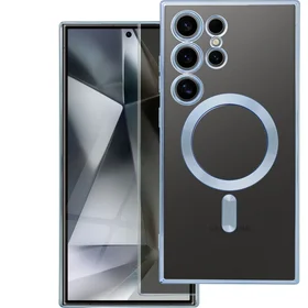 ELECTRO MAG COVER dėklas telefonui (m) su MagSafe SAMSUNG S25 Edge - mėlynas (m)