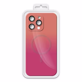 Dėklas RAINBOW MAGSAFE APPLE IPHONE 14 PRO MAX rožinis BOX