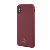 Mercedes Silicone Line dėklas telefonui iPhone X/XS - raudonas