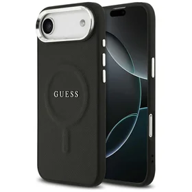 Guess Classic Logo Magnetinis dėklas telefonui iPhone Air - juodas