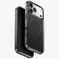 Uniq Clario Magclick įkrovimo dėklas telefonui iPhone 17 Pro Max - juodas