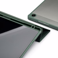 Dėklas Reach Origami Samsung X110/X115 Tab A9 8.7/X130/X135 Tab A11 8.7 tamsiai žalias