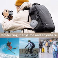 Tech-Protect silikoninis dėklas su kabliuku Samsung Galaxy Buds 3 / 3 Pro - ruda