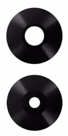 Xiaomi Poco M6 5G kameros stikliukas Black (only lens 2pcs) ORG