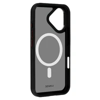 Liavec Hybrid MagSafe dėklas telefonui iPhone 16 pilkas
