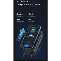 Išorinė baterija Power Bank Awei P6K 5V/2.1A 20000mAh juoda