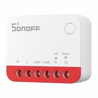 Išmanusis ZigBee roletų jungiklis Sonoff MINI-ZBRBS (4 vnt.)