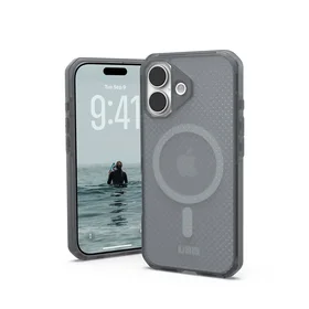 UAG Urban Armor Gear dėklas DOT suderinamas su MagSafe iPhone 17 pelenų