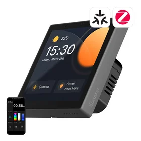 Išmanusis valdymo skydelis WiFi/Bluetooth/ZigBee Matter Sonoff NSPanel Pro (juodas)