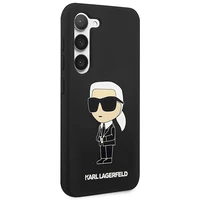 Karl Lagerfeld KLHCS23SSNIKBCK S23 S911 silikoninis dėklas juodas Ikonik