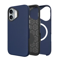 Dėklas Perfectionists Triangle Mag Case Apple iPhone 11 tamsiai mėlynas