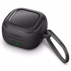 Spigen Rugged Armor dėklas Samsung Galaxy Buds 4 / 4 Pro - Matte juodas