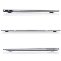 Tech-Protect SmartShell dėklas MacBook Air 13" M2 / M3 / 2022-2024 - matinė juoda