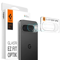 Spigen Optik Glas.tR kameros dangtelis, 2 vnt. rinkinys, skirtas Google Pixel 10 Pro XL - skaidrus