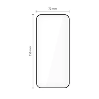 Tech-Protect Quick Set+ 2-jų rinkinys grūdintas stiklas iPhone 15 Pro Max - juodas