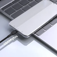 Dudao L9T 5A USB-A - USB-C kabelis 1m - juodas