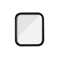 PanzerGlass Lenktas grūdintas stiklas Apple Watch 7 45mm - juodas