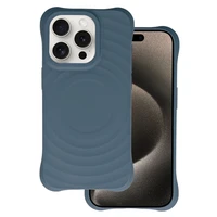Tel Protect Wave Magnetinis dėklas telefonui Iphone 15 Pro Max mėlyna