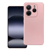 METALLIC dėklas telefonui XIAOMI Redmi NOTE 14 5G rožinis