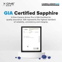 X-ONE Sapphire Kameros Apsauga Pro - iPhone 16/16 Plus - sidabrinė