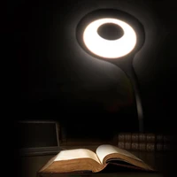 Mini Wozinsky belaidė LED skaitymo lempa su segtuku + USB-C laidas - Juoda