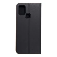 LUNA Book Gold dėklas telefonui SAMSUNG A21s juodas