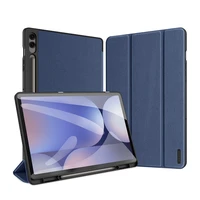 Dėklas Dux Ducis Domo Samsung X820 Tab S10 Plus/X610/X616 Tab S9 FE Plus tamsiai mėlynas