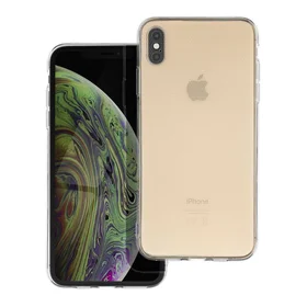 Dėklas telefonui 2 mm skaidrus skirtas IPHONE XS MAX (kameros apsauga)