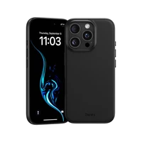 Benks magnetinis Vita Pro silikoninis dėklas telefonui, skirtas Iphone 16 Pro, juodas
