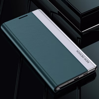 Sleep Case Pro dėklas telefonui Xiaomi Redmi Note 12 Pro+ su stovu juodas