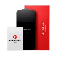 Forcell Apsauginis stiklas - iPhone 15 Pro Max (m) - juodas (m)