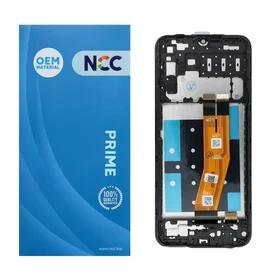 NCC LCD ekranas SAMSUNG A14 4G A145B/P/R OEM su rėmeliu