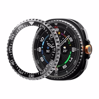 Spigen Bezel Tune Pro Diverna dangtelis Samsung Galaxy Watch 8 Classic 46mm juodas