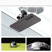 Spigen Rugged Armor Mag MagSafe Dėklas telefonui Samsung Galaxy S25 - pilkas