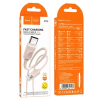 Kabelis USB-A į USB-C Hoco 3A 1 m X114 rožinis