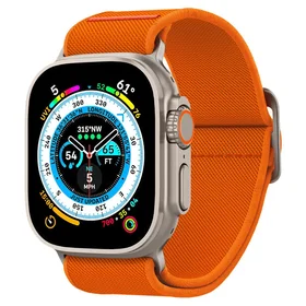 Spigen Fit Lite Ultra dirželis Apple Watch 4/5/6/7/8/SE/Ultra (42/44/45/49 mm) - oranžinis