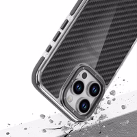 FIBER dėklas telefonui suderinamas su magnetine funkcija SAMSUNG S25 EDGE juoda