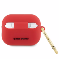 Hello Kitty silikoninis 3D Kitty galvos dėklas AirPods Pro 2 (2022/2023) - fuksijos